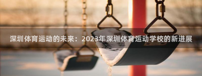 欧亿体育官方集团官网：深圳体育运动的未来：2023年